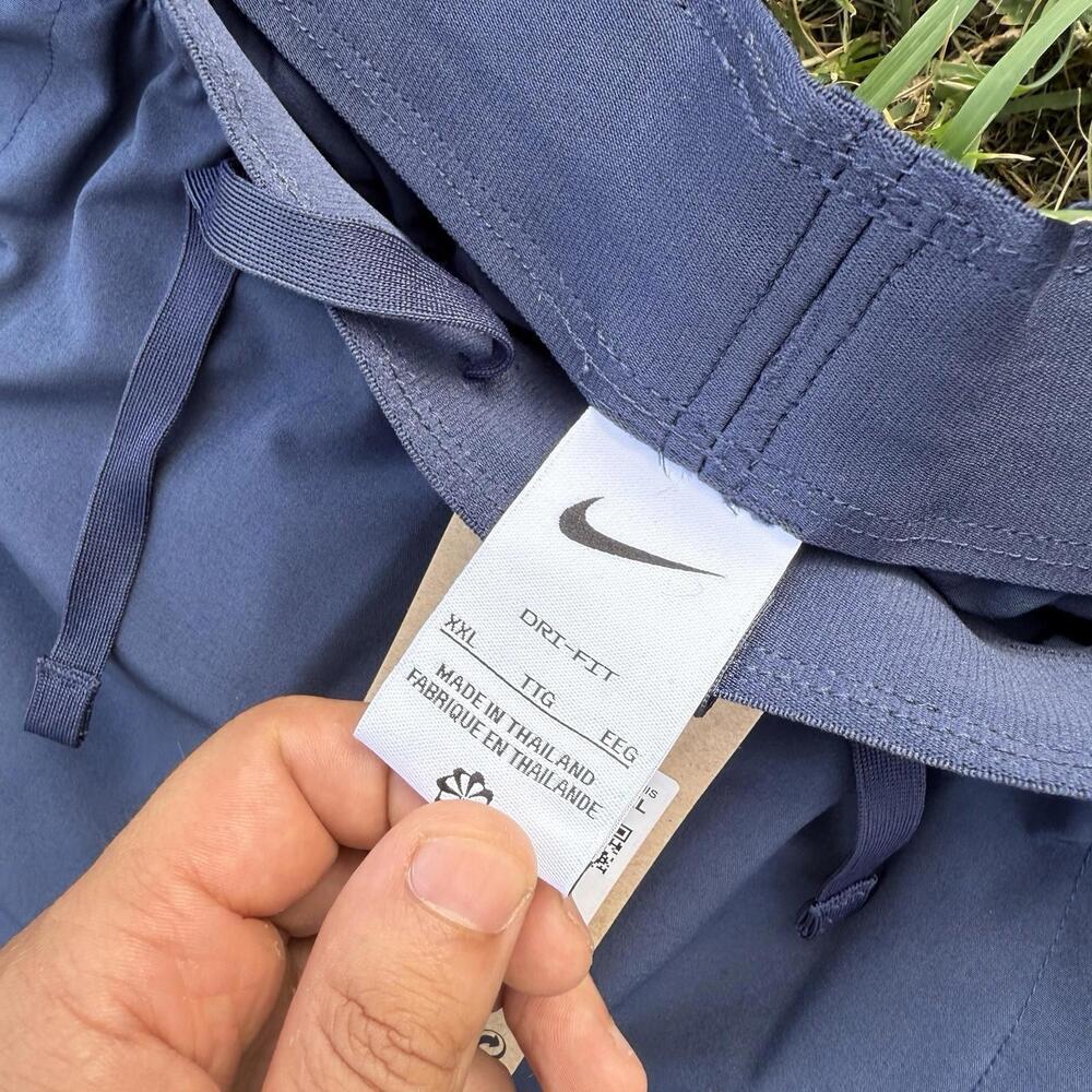 Nike Court Advantage Dri-FIT 7" Tennis Shorts FD5336-451 Navy Mens XXL - Picture 4 of 7